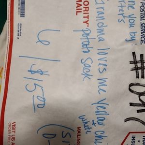 Infant potato sack.             6/$15